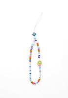 Bayan Çok Renkli Boncuklu İp Telefon Askısı