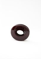 Bayan Bordo Yuvarlak Toka