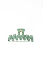 Bayan Yeşil Mandal Saç Tokası