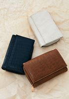 Bayan Kahverengi Çok Gözlü Cüzdan