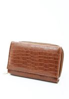 Bayan Kahverengi Çok Gözlü Cüzdan