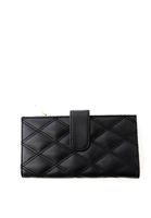 Bayan Siyah Dokulu Cüzdan