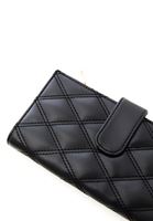 Bayan Siyah Dokulu Cüzdan