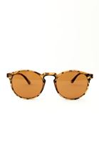 Bayan Kahverengi İnce Çerçeveli Güneş Gözlüğü