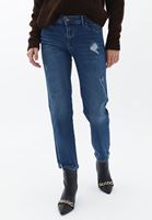 Cepli Gömlek ve Denim Pantolon Kombini