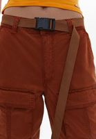 Bayan Kiremit Kemer Detaylı Kargo Pantolon ( TENCEL™ )