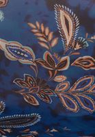 Bayan Çok Renkli Dik Yaka Tül Bluz