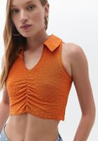 Polo Yaka Atlet ve Denim Pantolon Kombini