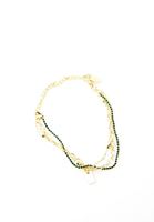 Bayan Altın Zincir Detaylı Bileklik