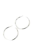 Bayan Gümüş Halka Küpe