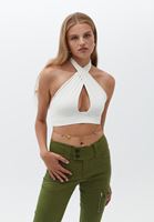 Bayan Çok Renkli Çiçek Uçlu Vücut Zinciri