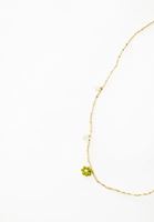 Bayan Çok Renkli Çiçek Uçlu Vücut Zinciri