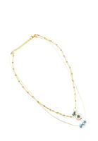 Bayan Altın Nazar Boncuklu Kolye