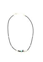 Bayan Çok Renkli Boncuk Detaylı Kolye