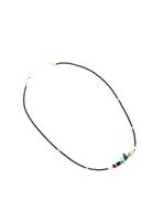 Bayan Çok Renkli Boncuk Detaylı Kolye