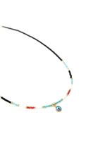 Bayan Çok Renkli Boncuklu Kolye