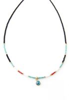 Bayan Çok Renkli Boncuklu Kolye