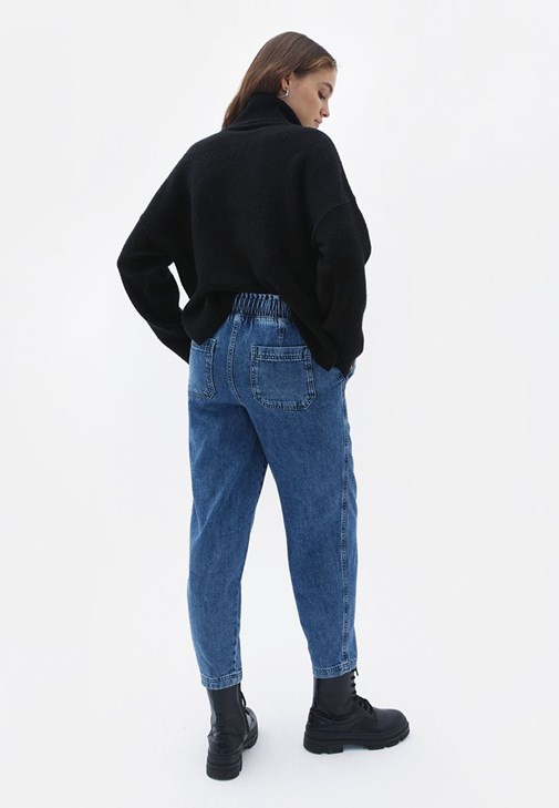 Slouchy-Fit Pantolon ve Atlet Kombini