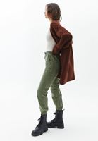 Bayan Bordo Midi Triko Hırka