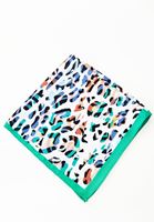 Bayan Yeşil Desenli Fular