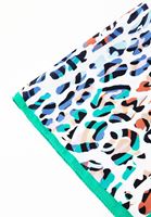 Bayan Yeşil Desenli Fular