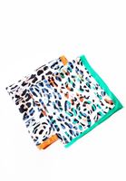 Bayan Yeşil Desenli Fular