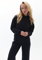 Yumuşak Dokulu Loose-Fit Sweatshirt