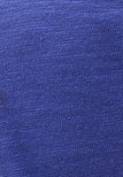 Bayan Mavi V Yaka Oversize Tişört