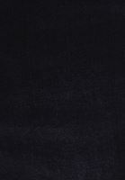 Bayan Siyah Straight-Fit Denim Pantolon