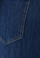 Bayan Mavi Ultra Yüksek Bel Wide-Leg Denim Pantolon