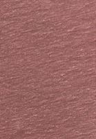 Bayan Pembe Keten V Yaka Tişört