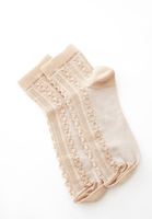 Bayan Bej Dokulu Çorap