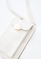 Bayan Bej Toka Detaylı Telefon Çantası