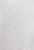 Bayan Krem Uzun Kollu V Yaka Tişört ( MODAL )