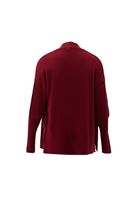 Bayan Bordo Midi Boy Triko Hırka ( MODAL )