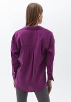 Oversize Gömlek ve Skinny Denim Pantolon Kombini