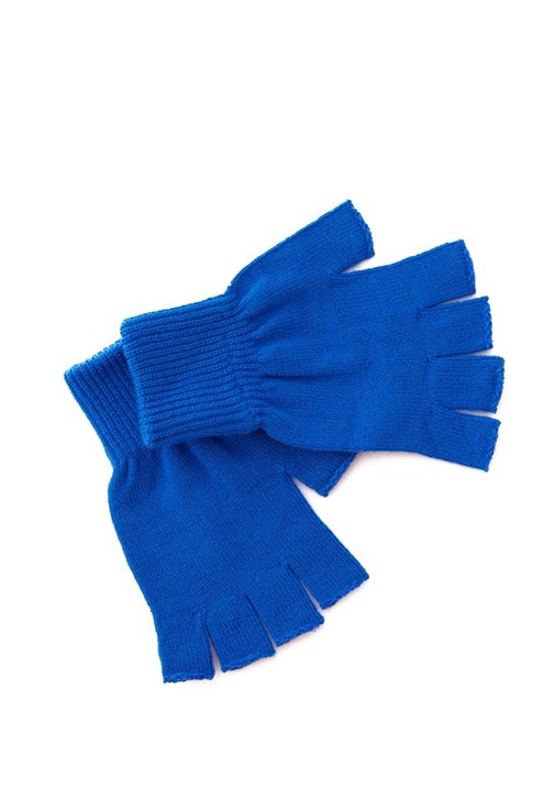 Mavi Basic Yünlü Eldiven