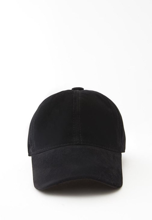 Siyah Süet Cap Şapka