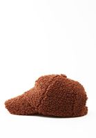 Bayan Kahverengi Peluş Cap Şapka