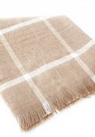 Bayan Çok Renkli Desenli Kalın Şal