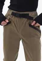 Bayan Yeşil Toka Detaylı Baggy-Fit Pantolon