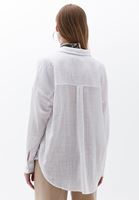Oversize Pamuklu Gömlek ve Wide-Leg Pantolon Kombini