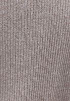 Bayan Bej Sırt Detaylı Triko Kazak