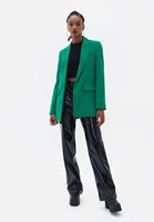 Bayan Yeşil Klasik Blazer Ceket