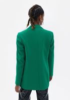 Bayan Yeşil Klasik Blazer Ceket