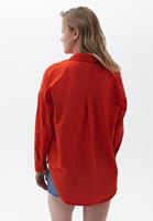 Poplin Gömlek ve Mom Pantolon Kombini