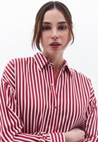 Bayan Çok Renkli Loose-Fit Çizgili Gömlek