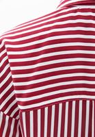 Bayan Çok Renkli Loose-Fit Çizgili Gömlek