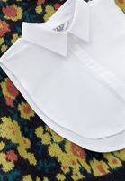 Bayan Beyaz Gömlek Yaka