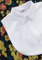 Bayan Beyaz Gömlek Yaka